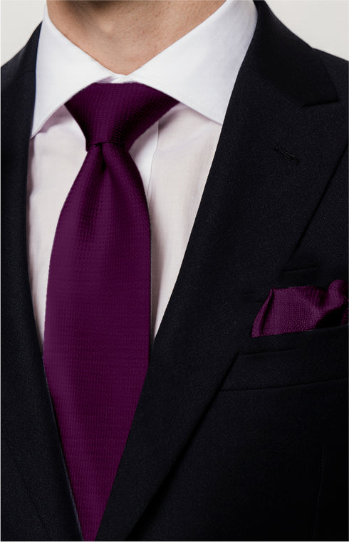 Corbata lisa para boda 1.4